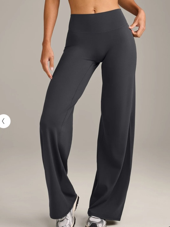 Oner Active Pants - Oner Active Wide-Leg High-Rise Pants — Coal